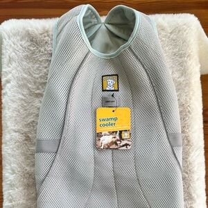 Ruffwear Swamp Cooler Dog Cooling Vest Gray/Mint Evaporative Cooling Size M